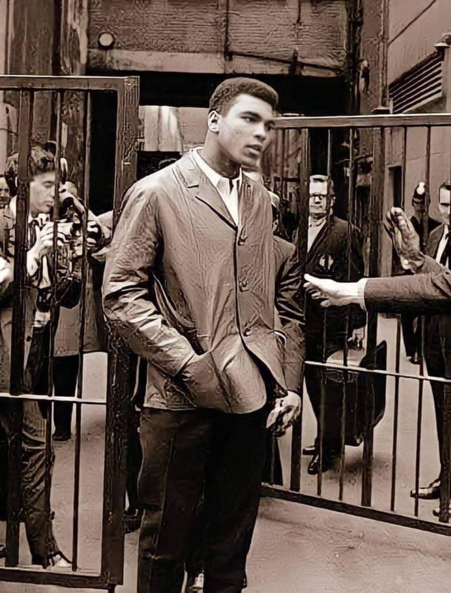 The late Muhammad Ali, world boxing legend, gave this answer in an interview, when he was under pressure to go and fight in Vietnam, or else be imprisoned, which actually happened.

“I'm not going to duck. I'm not burning any flags. I'm not going to run to Canada. I'm staying