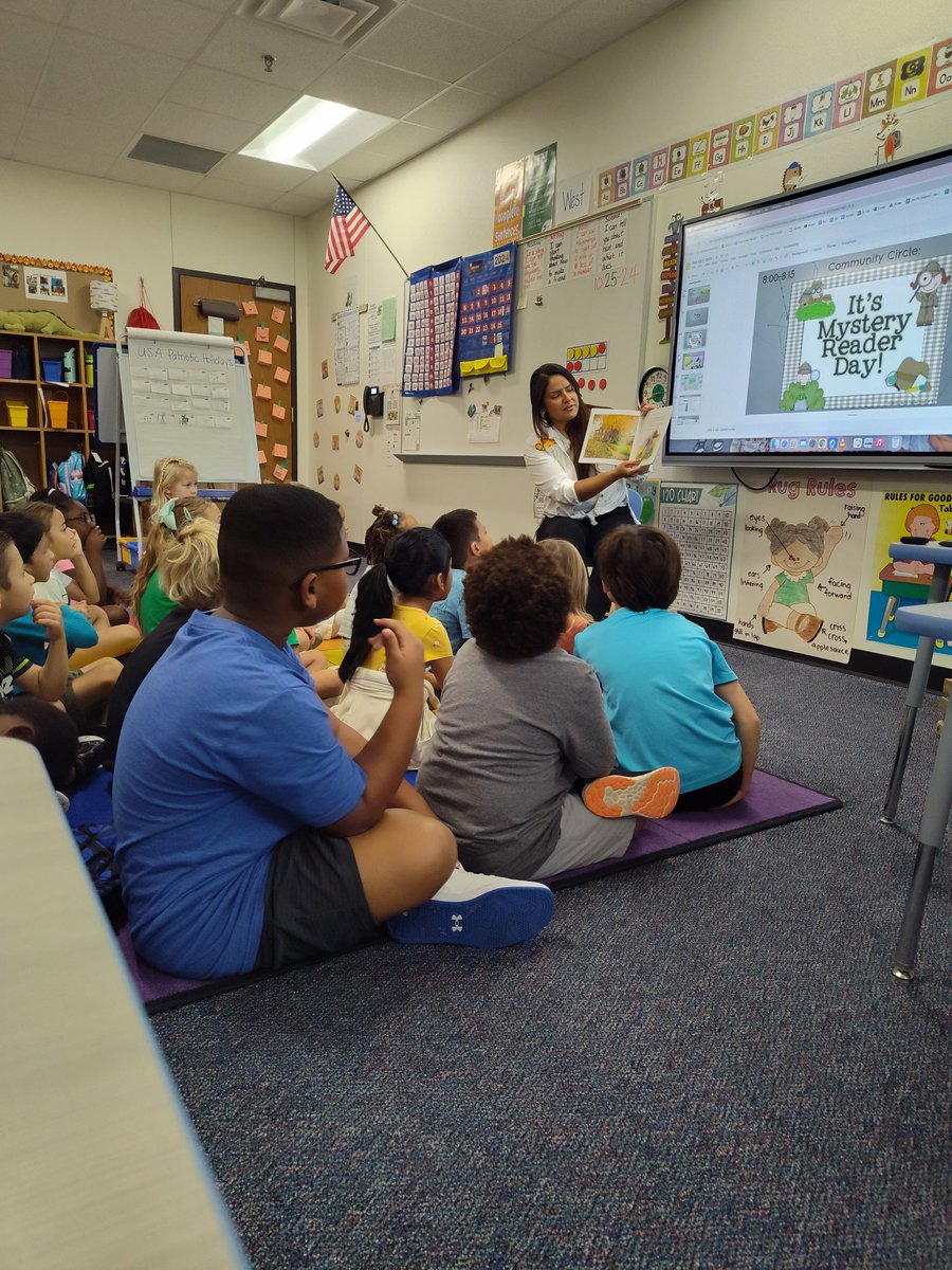 Mystery Reader #myMISD #TeamMcKinney #McKinneyFrazierGators
