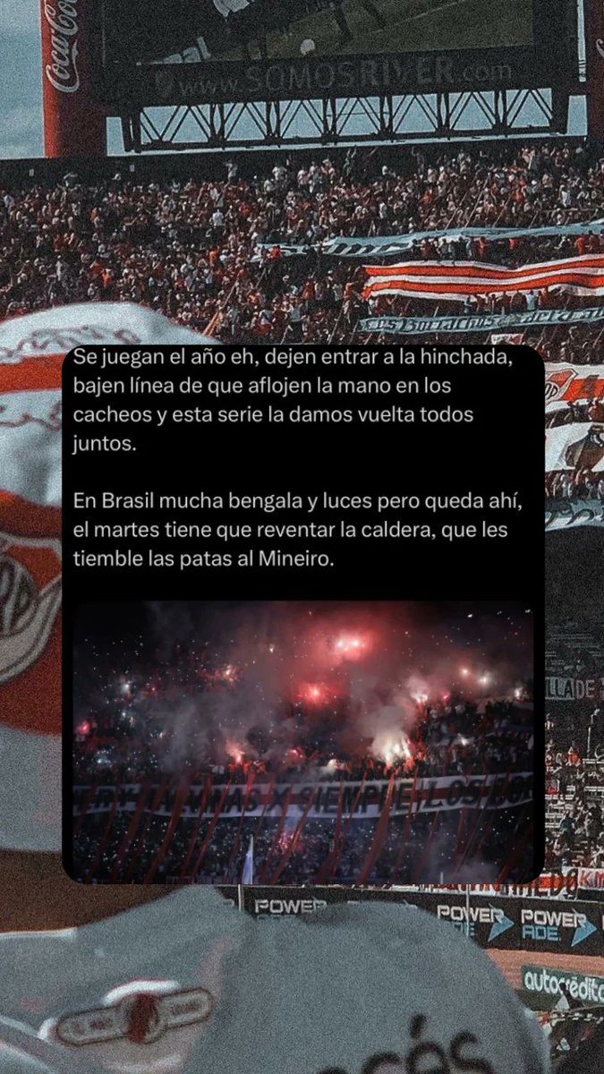 LeanRiver97's tweet image. Se que está difícil pero no imposible...
Dejen la vida por los colores 🇮🇩!!!