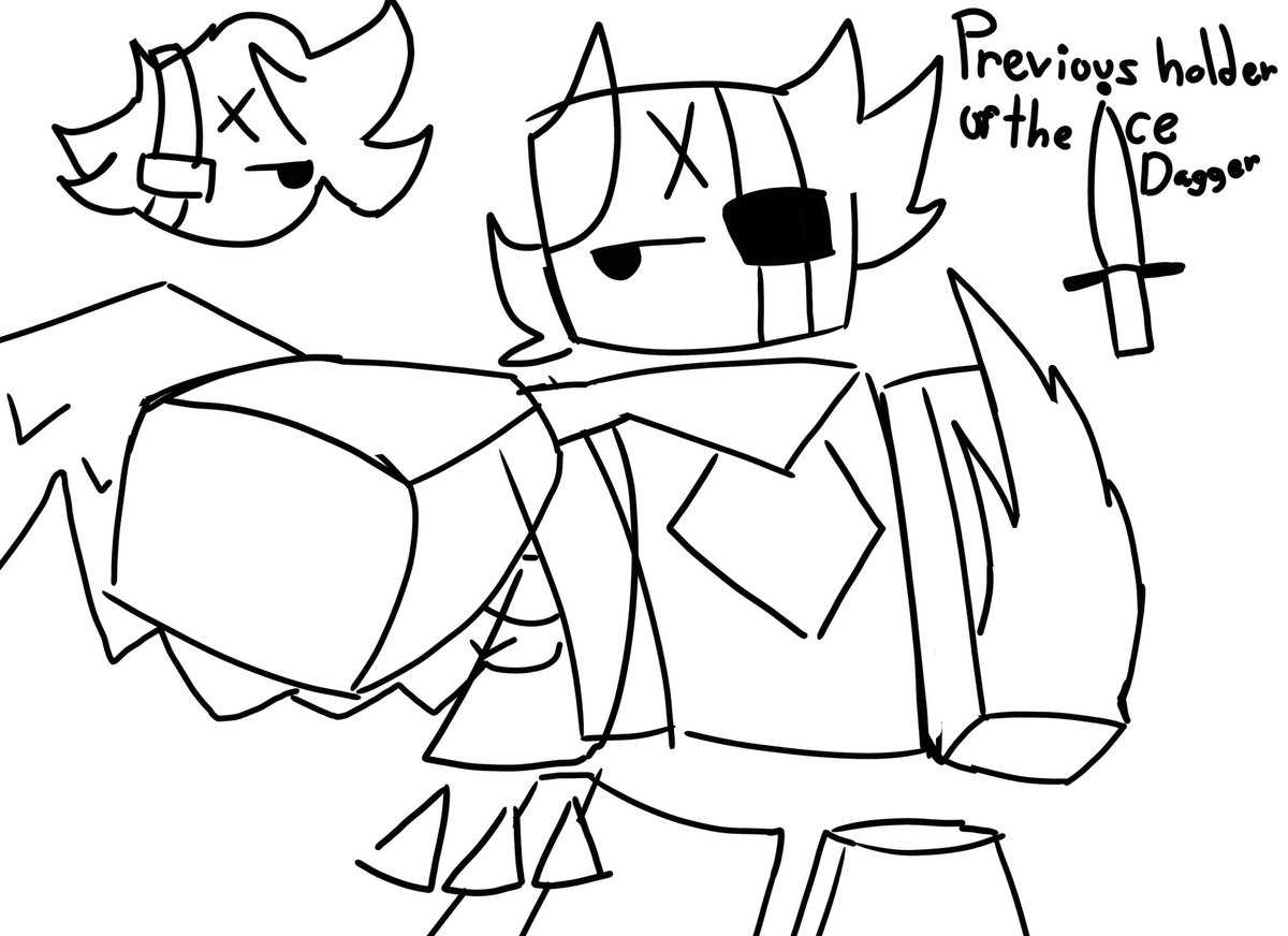 MorsecodeStasis's tweet image. Making a block tales oc lmao