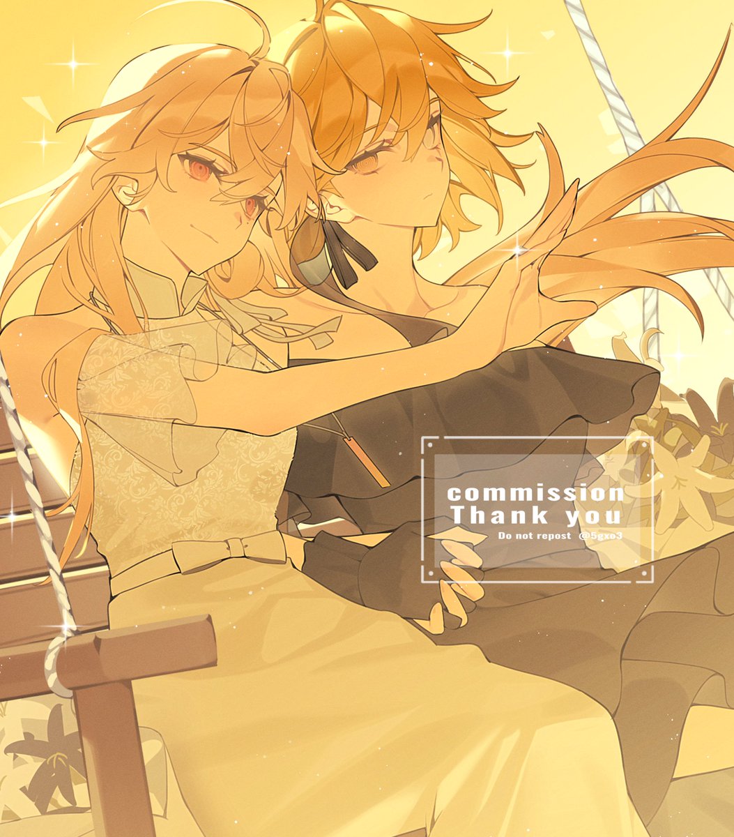 5gxo3's tweet image. 💛💐🤍
#skeb #commission