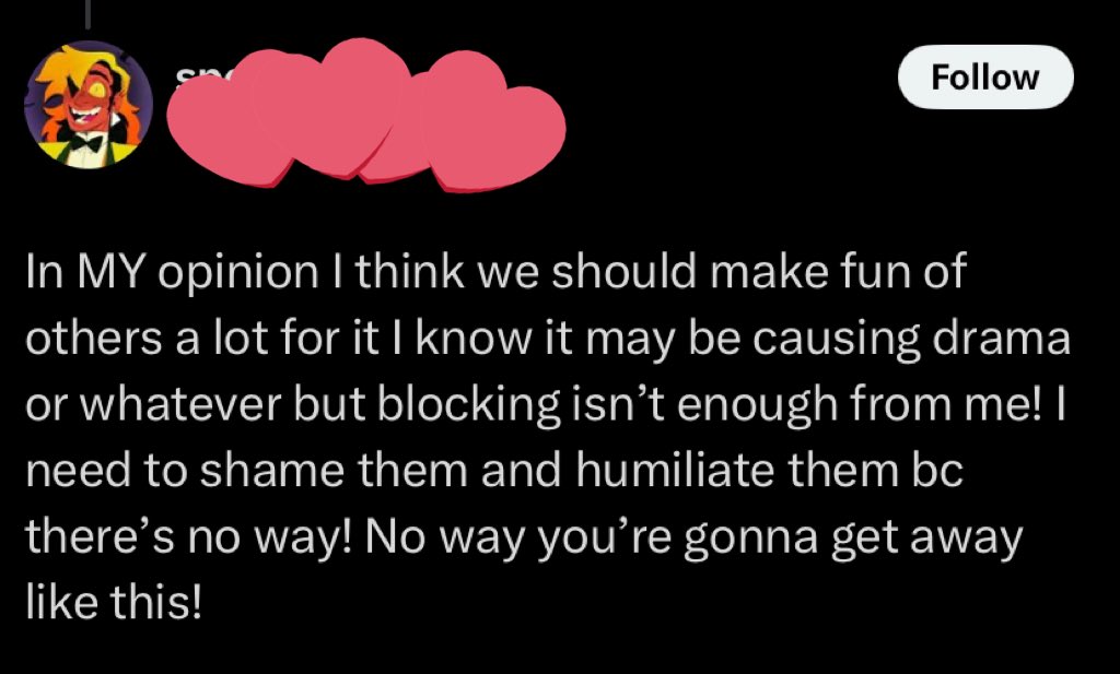 irljuneegbert's tweet photo. do not harass this is a minor but like this is kind of a crazy take 😭 if blocking ain’t enough for u i think you’re just a hateful person https://t.co/ccXRccEikr