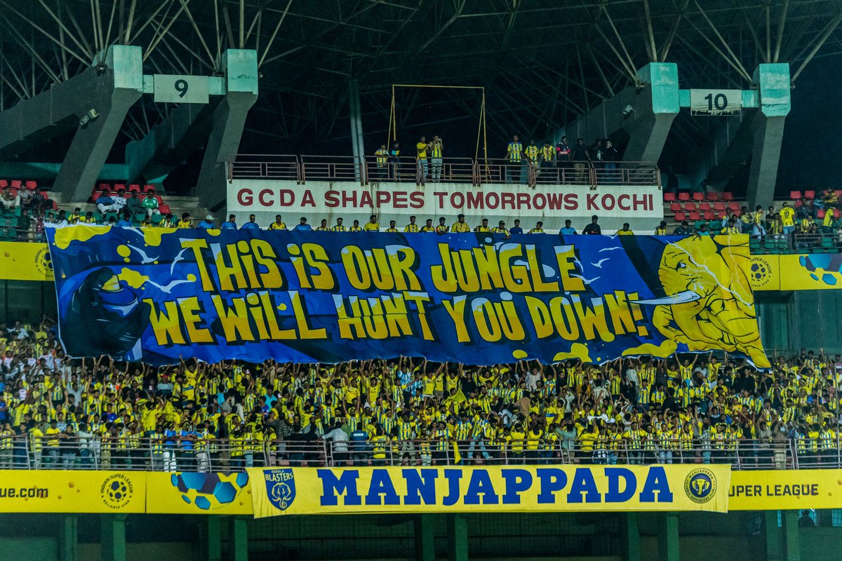 KeralaBlasters's tweet image. We heard you from the first minute to the last.

We never take your support for granted 💛

#KeralaBlasters #KBFC #YennumYellow