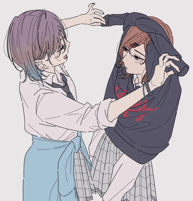じゃれ合ってるとおまどちゃんまとめ 