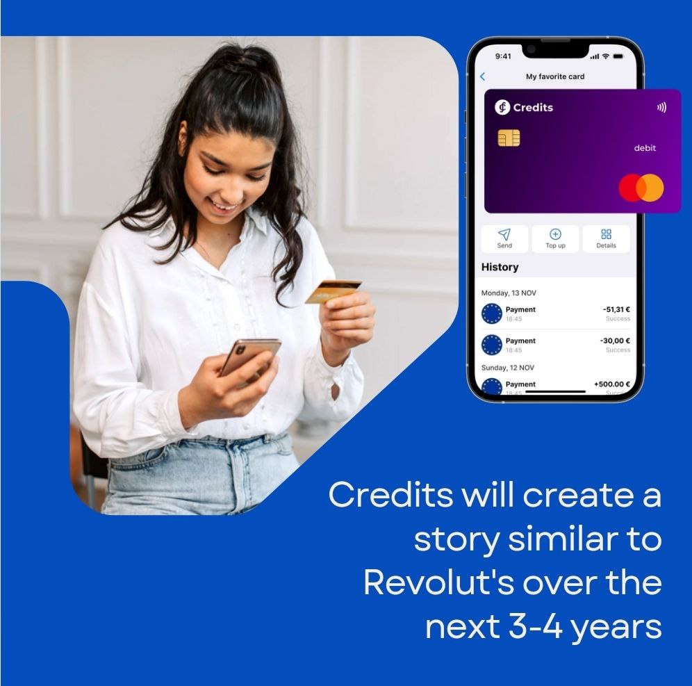 runnodesorg's tweet photo. Credits offers an integrated financial wallet combining debit cards, dedicated IBAN accounts, cryptocurrency services and mobile payments. The platform, licensed in Europe, allows users to manage funds, transfer, buy and sell crypto with low fees, all in a single app @creditscom https://t.co/X4BgByp34w