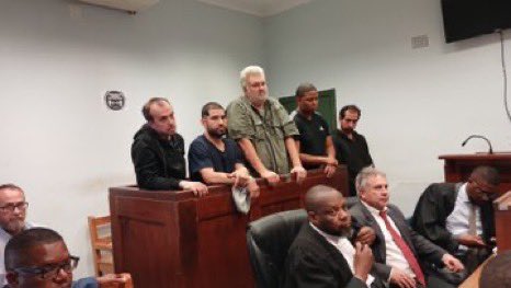 These men (not Nigerians) were caught red handed manufacturing crystal meth (Mutoriro) weighing 408.95kg with an estimated street value of R1 billion in a farm in Groblersdal Limpopo. 

Greetings <a href="/afriforum/">AfriForum</a>