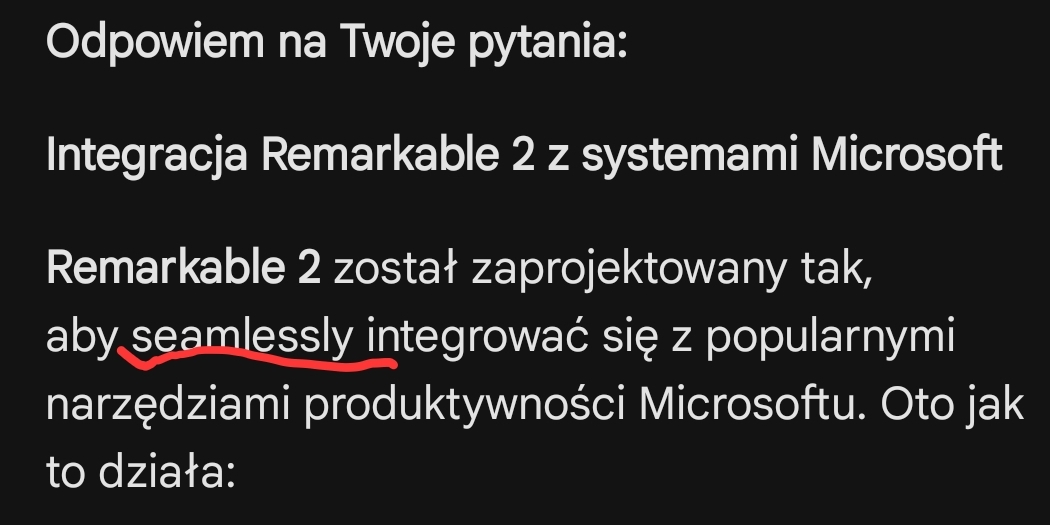 Oldpara1's tweet photo. Zadałem AI Gemini pytanie, a model płynnie miesza język polski z angielskim - zupełnie jak człowiek :) Uwielbiam ❤️
W ogóle polecam Gemini, sporo nim zastępuje google search.
A z innej beczki: jakieś opinie o reMarkable 2?
#AI
#remarkable2 https://t.co/UfdRifMMVp