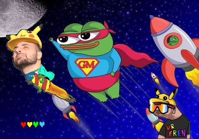 ❤️💛💚💙

To win in Crypto, just follow my lead:

Embrace the chaos. Focus on remaining Anti-Fragile.

Metabolize the hatred, and Poop out victories on the soyboys.

For nourishment, we drink the tears of envy.

We Level Up with every Friend we gain.

🤝 Friendship Confirmed