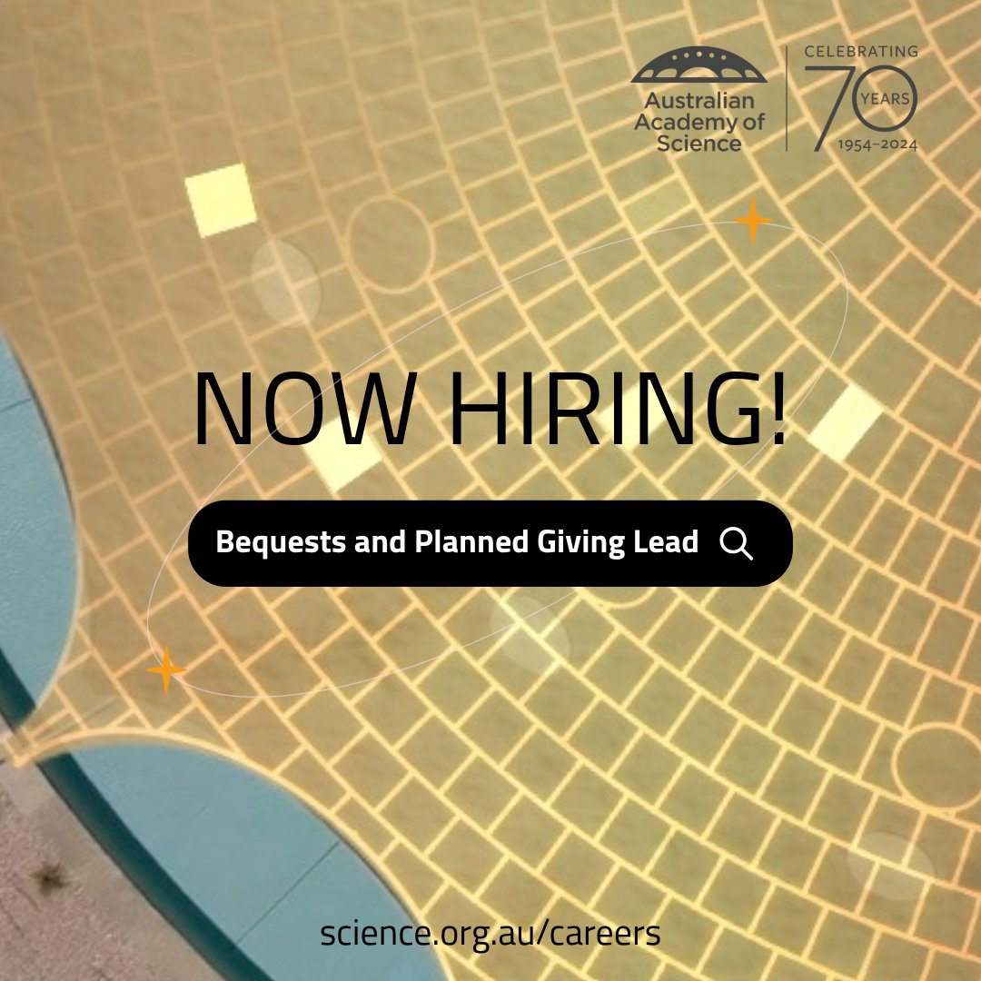 🔔 We're Hiring! 🔔 
We are looking for a Bequests and Planned Giving Lead to join our team. 
📍 Location: Canberra, Sydney, Melbourne (remote arrangements considered) 
📝 Job Overview: Lead the development and execution of our bequest and planned giving strategies, enhancing our