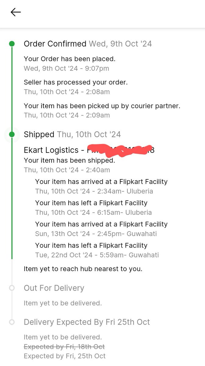 MithileshKrish's tweet photo. @flipkartsupport @Flipkart Should I be waiting for this century to get this phone delivered? One of the pathetic services in this business. https://t.co/L8APIQm09E