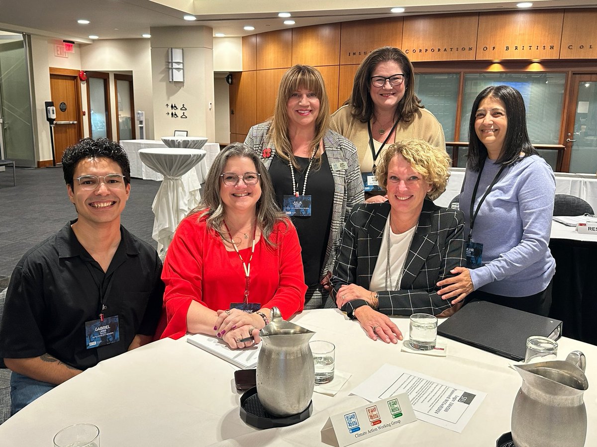 FraserCrew's tweet photo. 🌿Great Day at #BCSTA Provincial Council!
Thank you to the Climate Action Working Group addressing climate change. We’re exploring innovative ways to strengthen our Board’s governance in Climate Action & support sustainable initiatives. 🌍💚
#SD23 #sd23ed #sd23learns https://t.co/kX1UTEIav8
