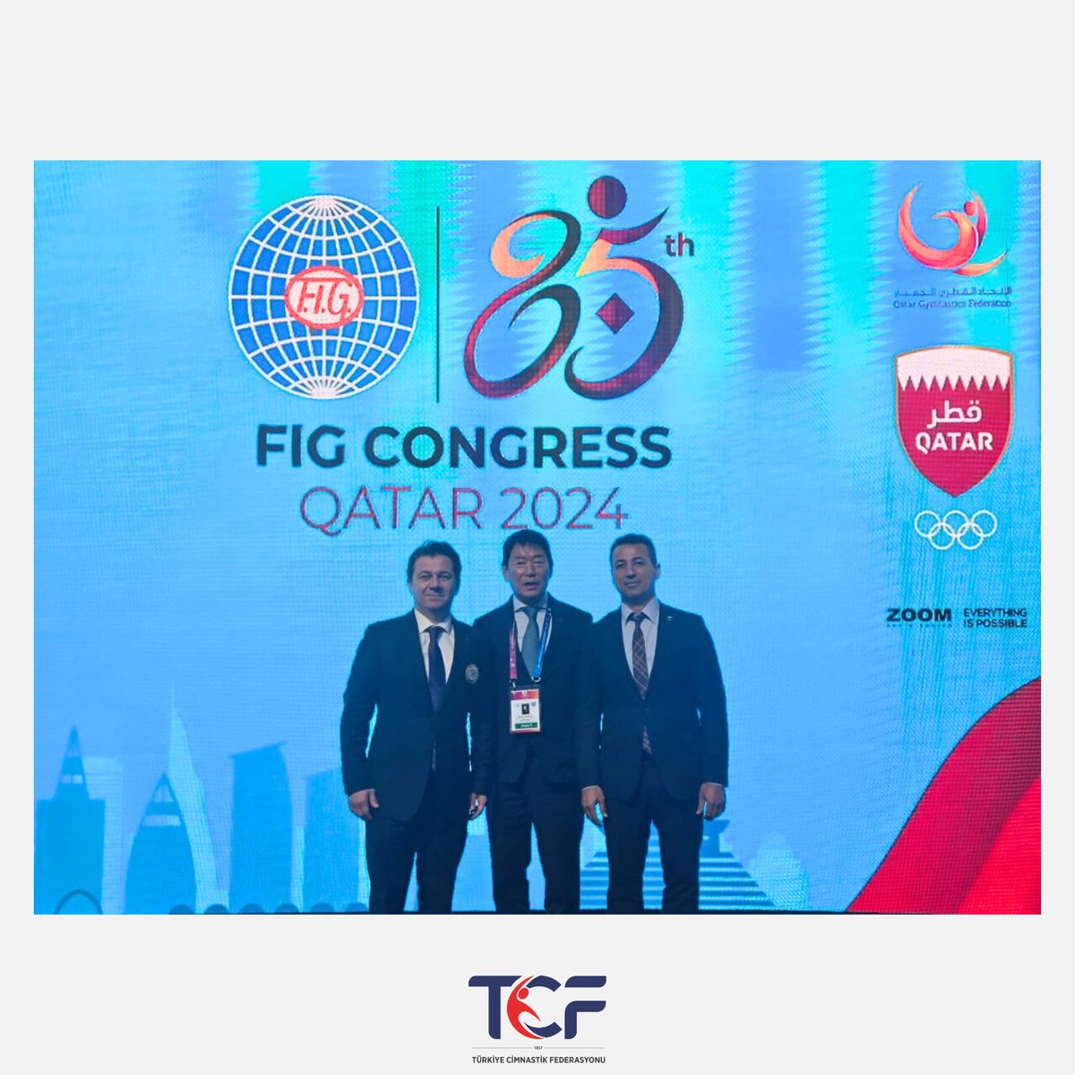 Katar’da düzenlenen 85. FIG Genel Kurulu’nda 157 delegenin 125’inin oyunu alarak yeniden Uluslararası Cimnastik Federasyonu (FIG) Asbaşkanı Seçilen Federasyon Başkanımız Sayın Suat Çelen'i tebrik ederiz.

<a href="/suatcelen14/">Suat Çelen</a>  <a href="/turkcimfed/">Türkiye Cimnastik Federasyonu</a>
