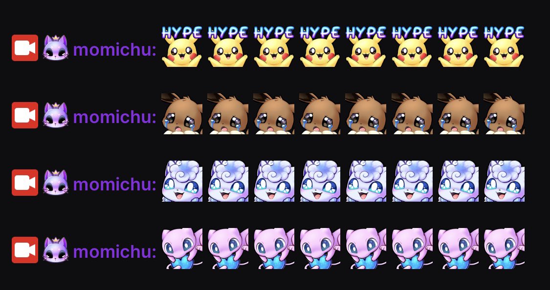 New emotes are live on my Etsy 
If you order please help me out and write a nice review to boost my account 🙏🏻💜

etsy.com/shop/momichu?r…

#emote #pokemon #etsy