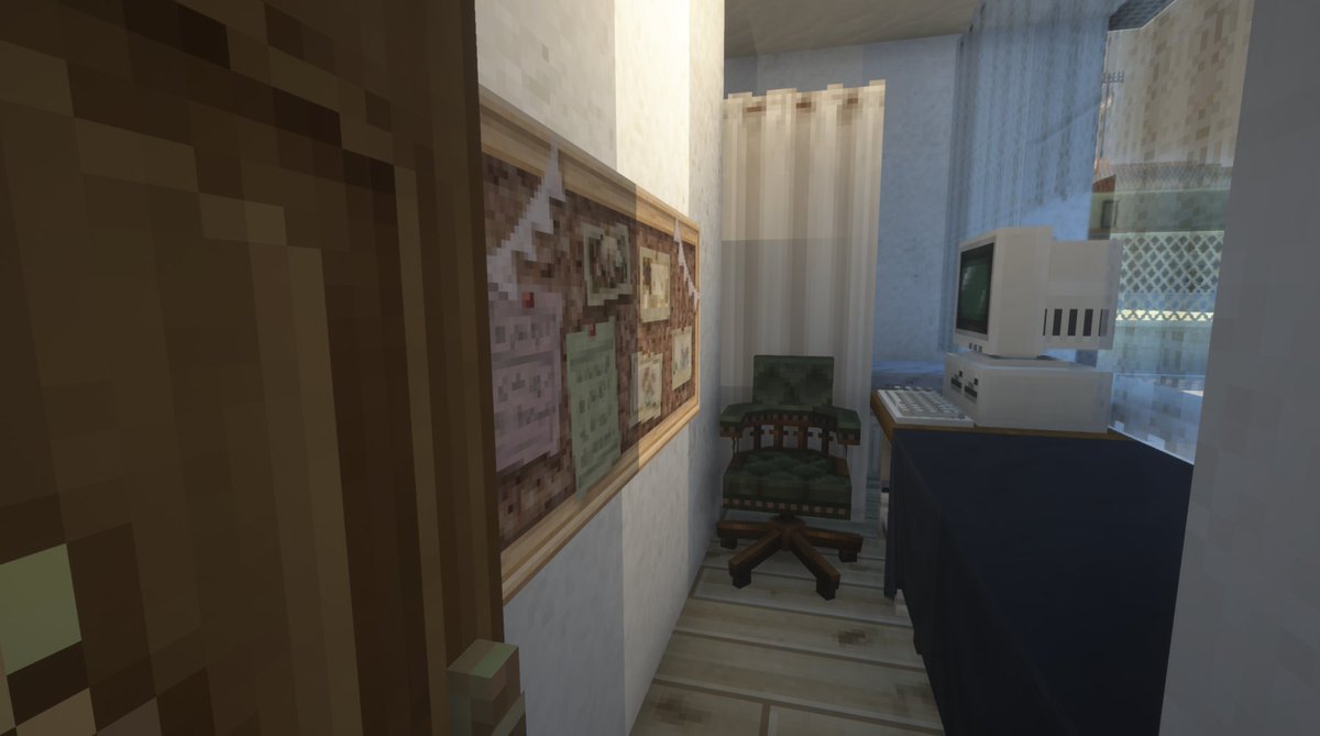 hashidoi_PJ's tweet photo. 今回は病院を建築
内装もそれっぽく仕上げました。

#Minecraft
#MiniaTuria
#minecraft建築コミュ
#端戸井市 https://t.co/PtzC0EQkG4