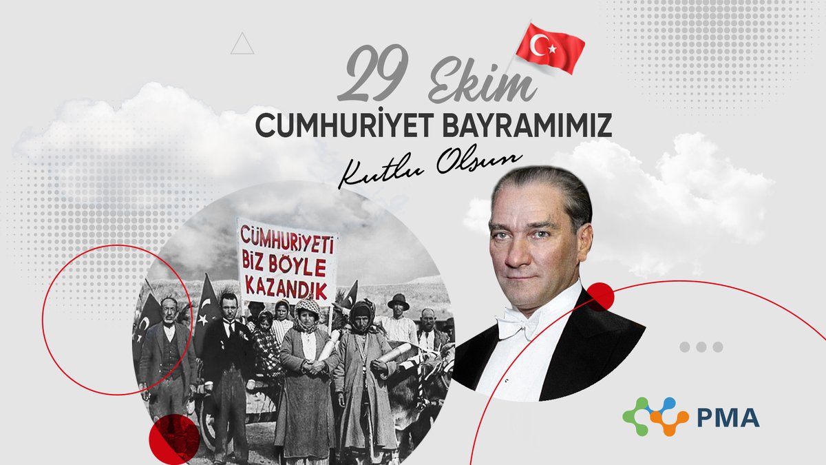 Başta ulu önderimiz Gazi Mustafa Kemal Atatürk ve silah arkadaşları olmak üzere bugünlere gelmemizde emeği olan kahraman Türk Halkına minnet duyguları içindeyiz ☾☆ 🇹🇷 29 Ekim Cumhuriyet Bayramımız Kutlu Olsun ☾☆
pmabilisim.com
#PMA #PMABilisim #PMABilişim
#29Ekim