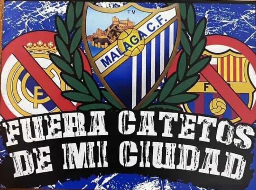 MalAguacf's tweet photo. En Málaga ni Barça ni Madrid,
en esta ciudad se apoya al Málaga CF y quien no lo hace es un pecador. https://t.co/AquuWXNgVQ