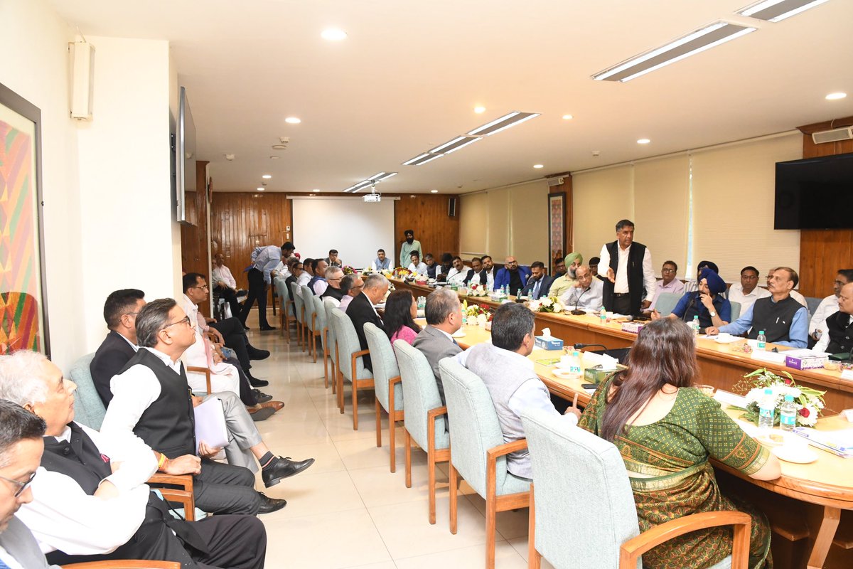 CGST Chandigarh Zone (@cgstchdzone) on Twitter photo Honourable Revenue Secretary Sh Sanjay Malhotra visited C R Building CGST zone Chandigarh on 25.10.2024 and had an interactive session with Industry and trade associations.
<a href="/cbic_india/">CBIC</a> <a href="/cgstchdzone/">CGST Chandigarh Zone</a> <a href="/cgstpklzone/">CGST & CX Zone, Panchkula.</a> Honourable Revenue Secretary Sh Sanjay Malhotra visited C R Building CGST zone Chandigarh on 25.10.2024 and had an interactive session with Industry and trade associations.
<a href="/cbic_india/">CBIC</a> <a href="/cgstchdzone/">CGST Chandigarh Zone</a> <a href="/cgstpklzone/">CGST & CX Zone, Panchkula.</a>