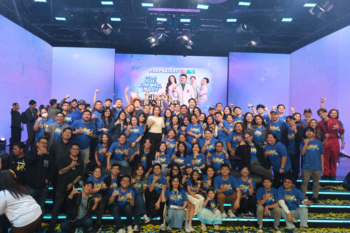 TaongGrasya__'s tweet photo. Maraming maraming salamat sa lahat ng sumuporta at tumulong sa amin! We did it team!!! sobrang saya ng puso ko! Lord God maraming salamat sa guidance nyo sa amin mula umpisa hanggang dulo hindi nyo kami iniwan! This is all for YOU! 🥹🙏🏼💛 

#Magpasikat2024OgieKimMcLassy https://t.co/6KfGFmCSC8