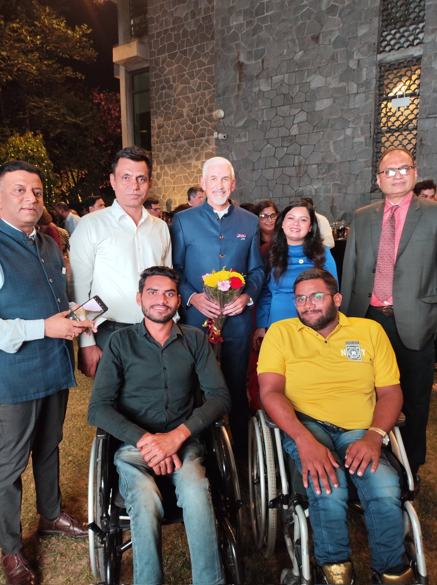 Sportworks360's tweet photo. Interaction with WBFI  President Mr Varun Ahlawat  &amp; players, Celebrating UN Day with UN  Ambassador Shombi Sharp at UN house in New Delhi. 

@ShombiSharp @UN @UNICEF @UNICEFIndia @varunahlawatt @Rishabh21273240 

#UNDay2024 #UNDay https://t.co/KN9I638BEK