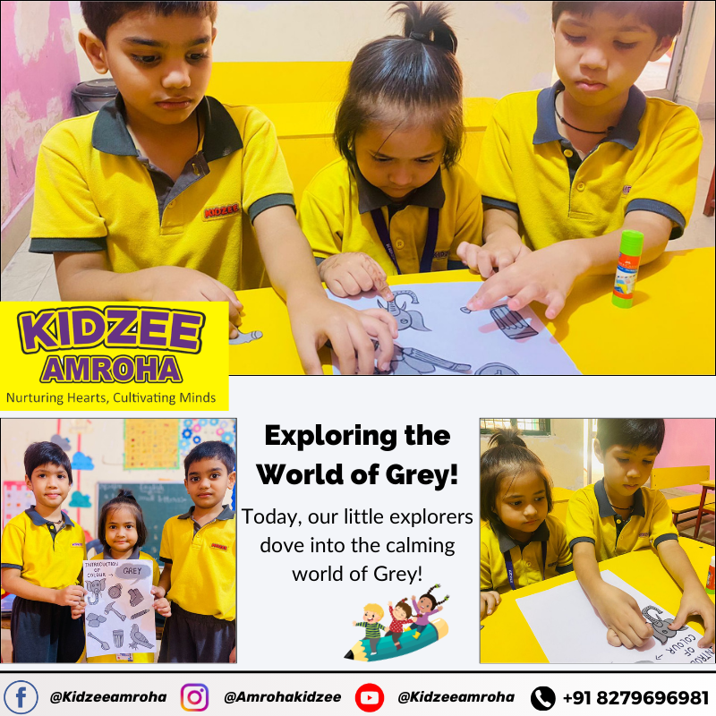 kidzee_amroha's tweet image. Exploring the World of Grey!

Today, our little explorers dove into the calming world of Grey! From playful clouds to cute elephants, they discovered shades of creativity and fun. 🎨🐘 #GreyDay #KidzeeAmroha #ColorLearning #BestPreSchool #AmrohaKidzee #KidzeeIndia