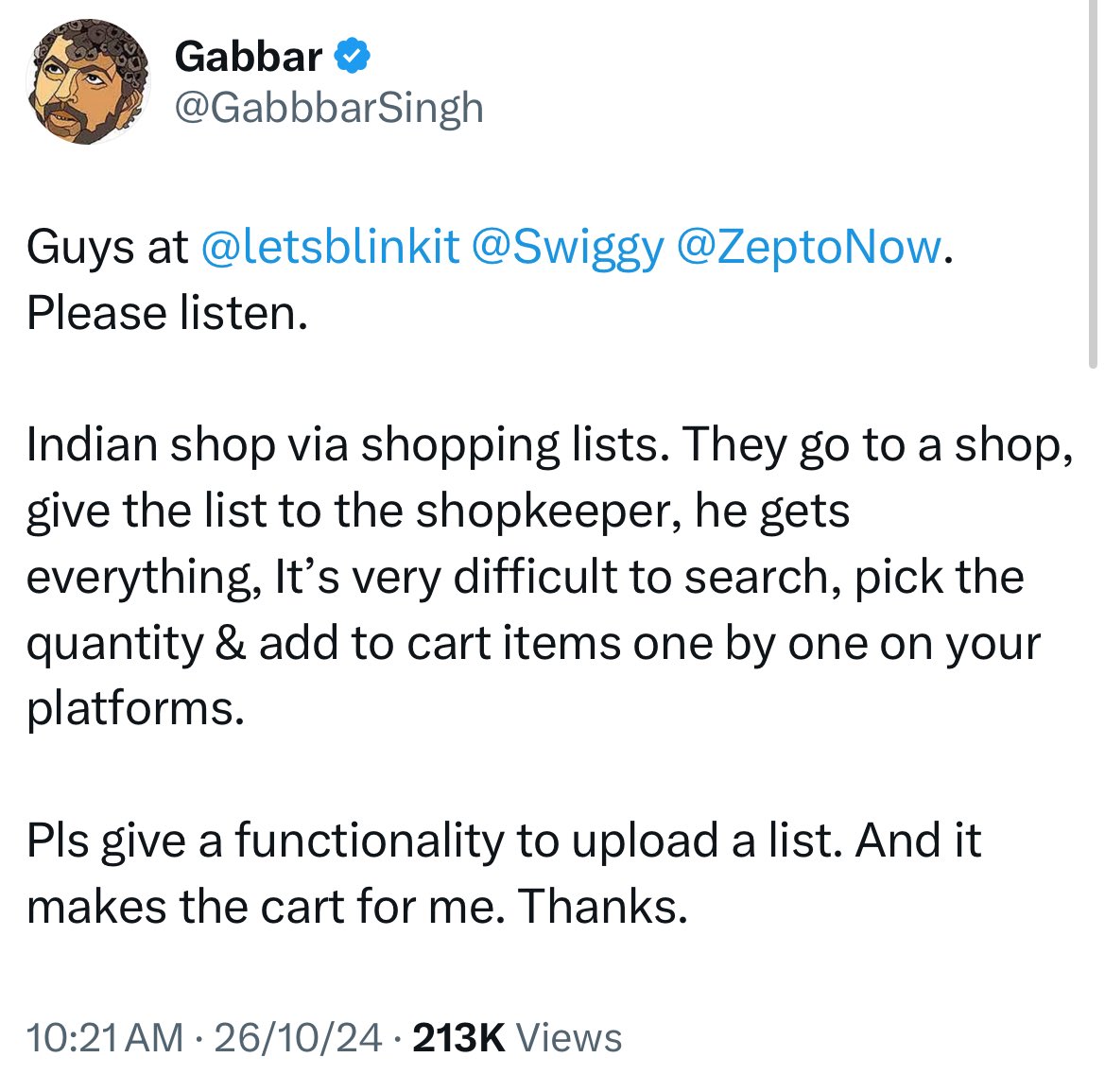 Gabbar tweet media