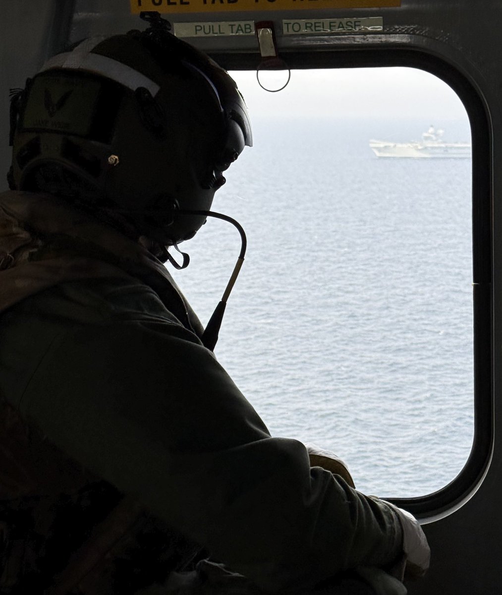 Second Sea Lord (@martinjconnell) on Twitter photo A brilliant day at sea this week onboard <a href="/HMSPWLS/">HMS Prince of Wales</a> showing senior x-Whitehall decision makers and ambassadors what a carrier strike group does for UK and <a href="/NATO/">NATO</a> defence, and the talented <a href="/RoyalNavy/">Royal Navy</a> and <a href="/RoyalAirForce/">Royal Air Force</a> people who make it all happen. A brilliant day at sea this week onboard <a href="/HMSPWLS/">HMS Prince of Wales</a> showing senior x-Whitehall decision makers and ambassadors what a carrier strike group does for UK and <a href="/NATO/">NATO</a> defence, and the talented <a href="/RoyalNavy/">Royal Navy</a> and <a href="/RoyalAirForce/">Royal Air Force</a> people who make it all happen.