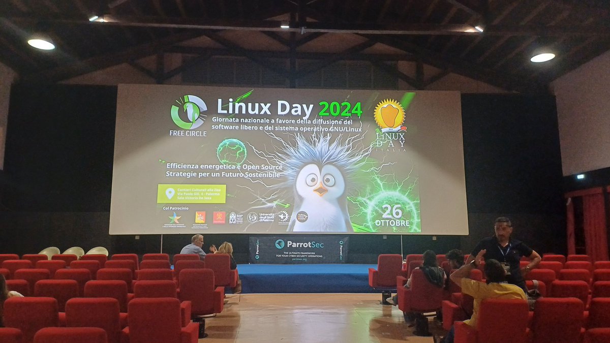 joska1978's tweet image. #linuxday2024palermo #linuxday2024 #linux #opensource 

#palermo #freecircle #cantiericulturaliallazisa