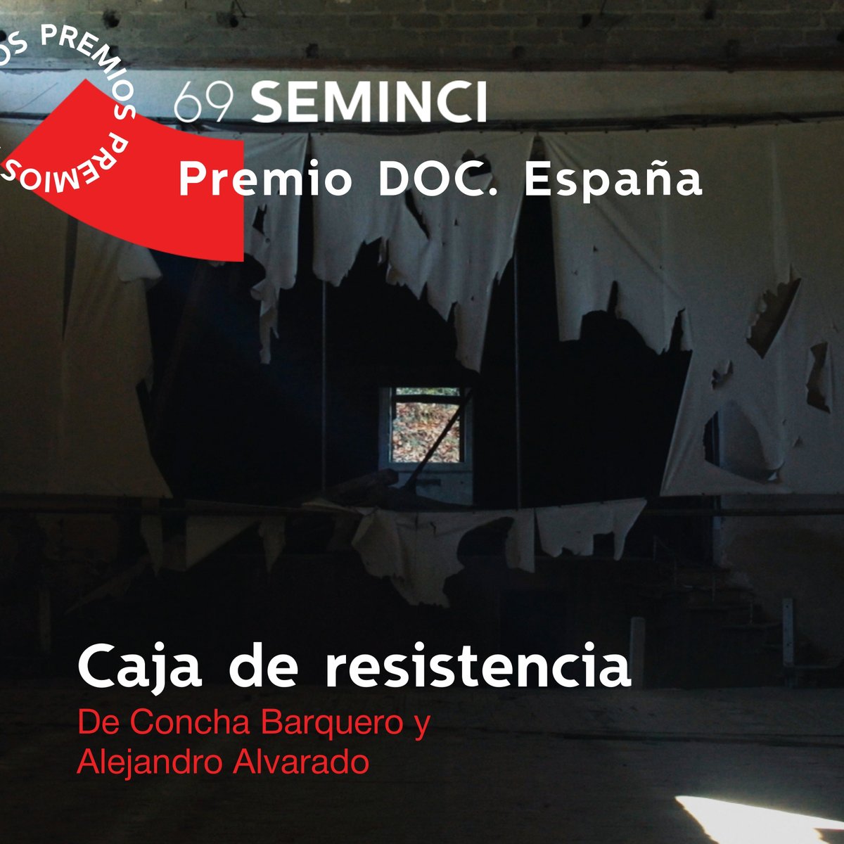SEMINCI's tweet image. 🏆 Premio DOC. España para

‘CAJA DE RESISTENCIA’ de Concha Barquero y Alejandro Alvarado.