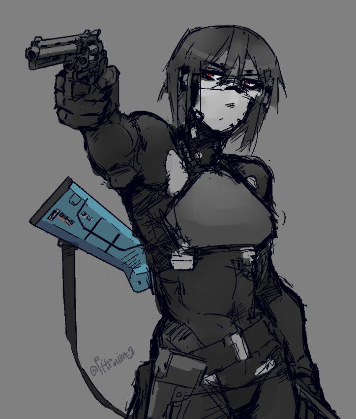 pitpainty's tweet photo. Regulator

Another sketch 
Inspired by TWD series

#SIGNALIS #signalisfanart https://t.co/fRJN3BXs3K