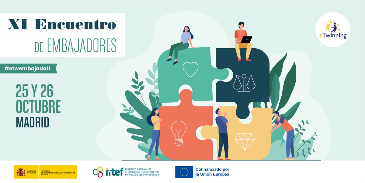 XI Encuentro de Embajadores #eTwinning. Empezamos el segundo día de talleres, ponencias y mucha formación. Siempre aprendiendo <a href="/eTwinning_es/">eTwinning España</a> <a href="/eTwinningEurope/">eTwinningEurope</a> <a href="/eusketwinning/">eusketwinning</a> <a href="/eTwSchoolsES/">eTwinning Schools conectad@s</a> 🌟✨🇪🇺