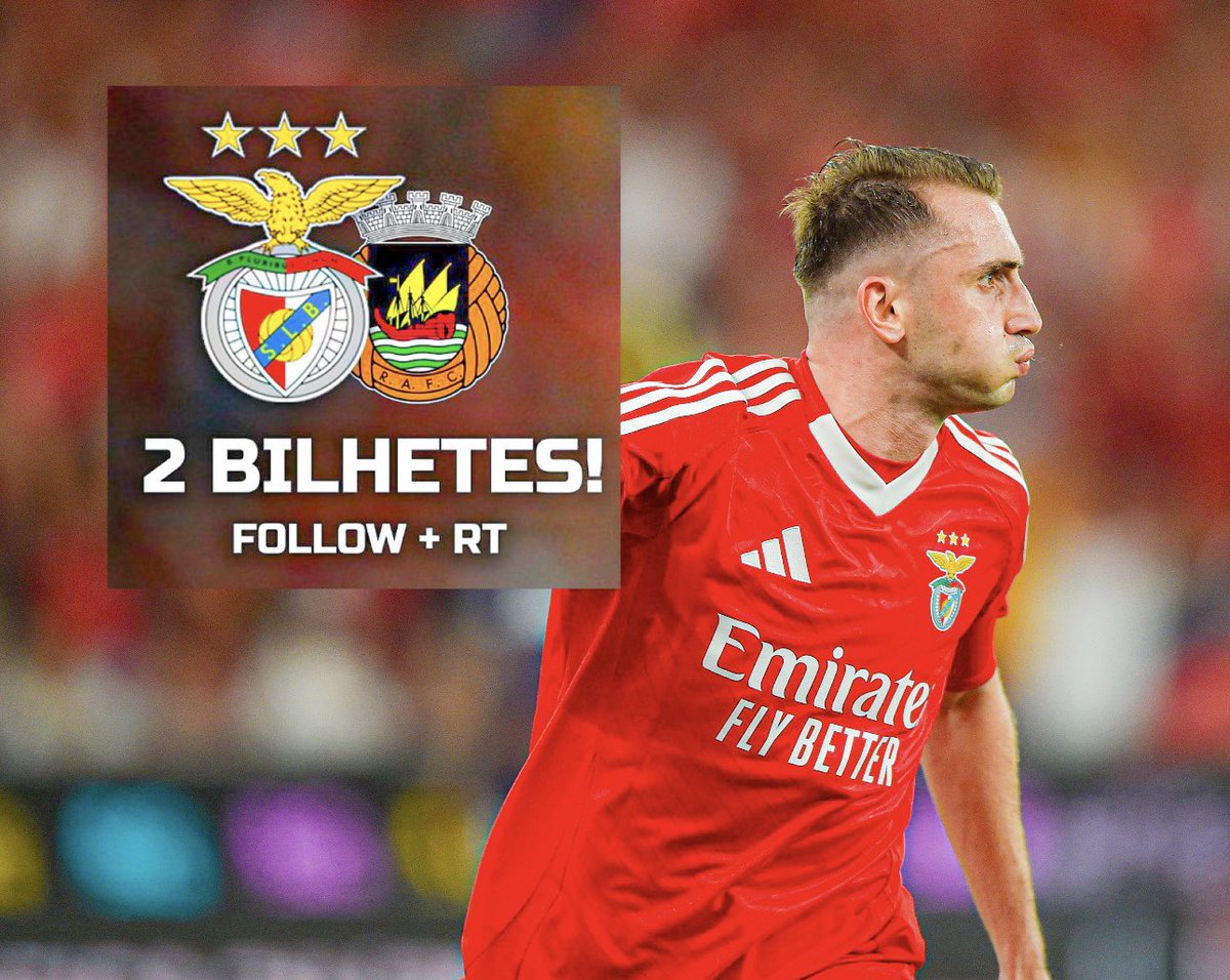 Henrique HG35 (@henriquehg35) on Twitter photo 🔥 GIVEAWAY 🔥
2 Bilhetes para o SL Benfica - Rio Ave.
- Seguir <a href="/Betano_PT/">Betano Portugal 🔞</a> e @HenriqueHG35
- Retweet!
Termina hoje à noite! 🔥 GIVEAWAY 🔥
2 Bilhetes para o SL Benfica - Rio Ave.
- Seguir <a href="/Betano_PT/">Betano Portugal 🔞</a> e @HenriqueHG35
- Retweet!
Termina hoje à noite!
