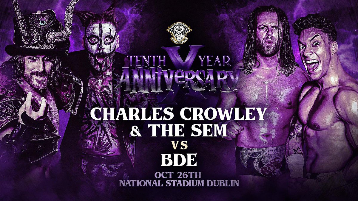 CrowleyCarnival's tweet image. On the same show as the current @WWE tag team champions is one thing, the biggest show in Irish wrestling history is another, but I don’t get blinded by the lights, none of that matters if I lose.

You’ve got a friend in me @TheSemTweets…