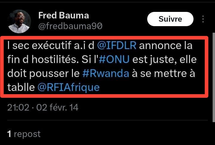 MaishaRdc's tweet photo. L'antitutsisme est devenu une réalité de l'engagement citoyen de plusieurs jeunes Kivutiens au sein des mouvements citoyens et groupes de pression ou dans des sociétés civiles. Il s'agit d'une nouvelle forme de la constitution des milices tribales au Kivu avec le statut des "mouvements citoyens", "groupes de pressions", "organisations de la société civile", ou "société civile", "artistes engagés...". Ils se contemplent dans  de leur activisme de haine mené avec une idéologie de haine et des violences en outrance au même titre que les groupes armés maimai et les fdlr. Comme qui dirait, ces mouvements citoyens, ou sociétés civiles au Kivu sont devenus d'autres milices parmi tant d'autres mais continuent à se couvrir par le statut des "activistes des droits humains", mais leurs discours ou réthoriques de haine ou la xénophobie, les placent dans les rangs des idéologues des Maimai, Fdlr...en diffusant leur idéologie violente de haine , et de discrimination contre d'autres ethnies, surtout des populations Banyarwanda du Kivu, les tutsis congolais , en particulier, qui payent le prix de cet activisme néo nazi prôné par ces groupes de pressions, mouvements citoyens ou société civile avec le soutien des ambassades en RDC, des org internationales (ONU, et UE)...qui croient promouvoir les activistes des droits humains en RDC pour le meilleur de l'humanité, mais en soi en analysant les appels à la haine et aux violences tenus par ces "militants ou activistes des droits humains de la Lucha RDC, Filimbi, Véranda mutshanga ..et autres acteurs de la société civile", il s'agit bien des acteurs des conflits au Kivu, qui ne sont pas différents des groupes armés maimai, fdlr et tant d'autres qui prônent ou qui fondent leur engagement de prise d'armes dans la haine et l'antitutsisme, au point qu'avec leur statut d'activisme sont arrivés à manipuler plusieurs personnalités de ce monde par des récits complotistes...la désinformation ou la distorsion sur les violences à l'Est de la RDC pour donner écho à leur idéologie d'exclusion ou des violences contre les tutsis congolais, ou la xénophobie envers le Rwanda, dans un antitutsisme en outrance. C'est dans ce schéma diabolisant et macabre que @fredbauma90 était arrivé à diffuser les revendications des Fdlr sur son compte Twitter, ou de voir la @luchaRDC poster sur leur compte que la majorité des personnes tuées au Rwanda "étaient des hutus", faisant la promotion du négationnisme du genocide contre les tutsis en 1994. Le soutien de ces mêmes "militants" des mouvements citoyens comme @filimbi243 ... véranda mutshanga...aux pseudos ouvrages de @duboiris restent des éléments irréfutables prouvant ou démontrant la vraie image de ces mouvements citoyens, ou groupes des pressions ou société civile en RDC, et particulièrement ceux du Kivu, et leur rôle dans la déconstruction des initiatives de paix et de cohabitation pacifique entre les communautés ethniques à l'Est de la RDC et dans toute la région des grands lacs.

@EU_Commission @EUatUN @JuttaUrpilainen @UEenRDC @JosepBorrellF @AmbSuisseRDC @HuangXia16 @UN_BintouKeita @UN_HRC @UNOSAPG @WairimuANderitu @CanadaUN @Allemagne_RDC @AlysonKingUK