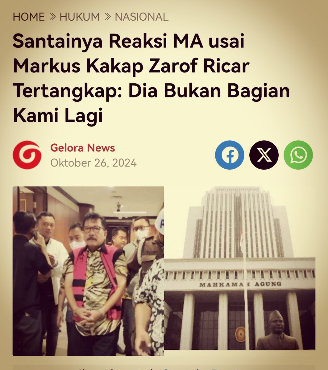 WagimanDeep212_'s tweet photo. Dengan hormat kpada kepala @PPATK Pak Ivan Yustiavandana tolong cek rekening pejabat MA yg saat inih masih menjabat serta telusuri sumber aliran dananya.. 
Sapa tahu pernah ada transperan ddari Zarof ke rekening mreka

https://t.co/ghGop0ykQH https://t.co/i5S7JiDnV3