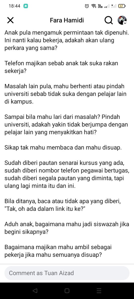 sharkscreen's tweet photo. Betul juga apa dia cakap ni https://t.co/m3xcHFrLQe