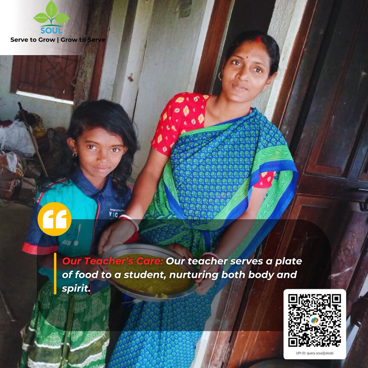 SOUL_NONPROFIT's tweet image. After Cyclone Dana, cooking meals became impossible for many, leaving children hungry and in need. SOUL stepped in to provide warm, nutritious meals, bringing comfort and support during this challenging time.
#CycloneRelief #MealsOfHope #SupportInNeed #CommunityCare #SOULCares