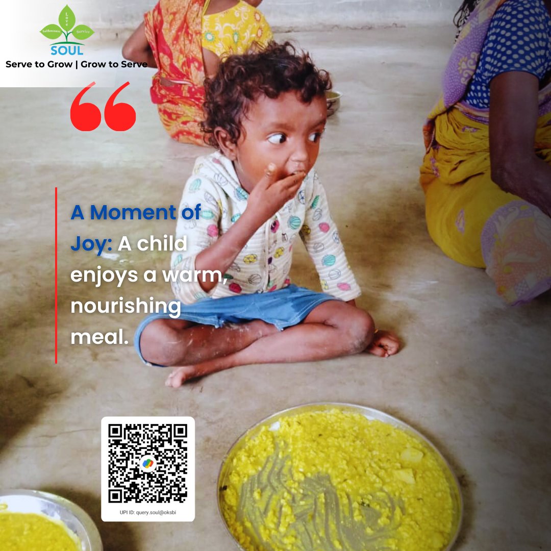 SOUL_NONPROFIT's tweet image. After Cyclone Dana, cooking meals became impossible for many, leaving children hungry and in need. SOUL stepped in to provide warm, nutritious meals, bringing comfort and support during this challenging time.
#CycloneRelief #MealsOfHope #SupportInNeed #CommunityCare #SOULCares