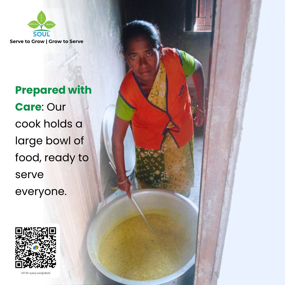 SOUL_NONPROFIT's tweet image. After Cyclone Dana, cooking meals became impossible for many, leaving children hungry and in need. SOUL stepped in to provide warm, nutritious meals, bringing comfort and support during this challenging time.
#CycloneRelief #MealsOfHope #SupportInNeed #CommunityCare #SOULCares