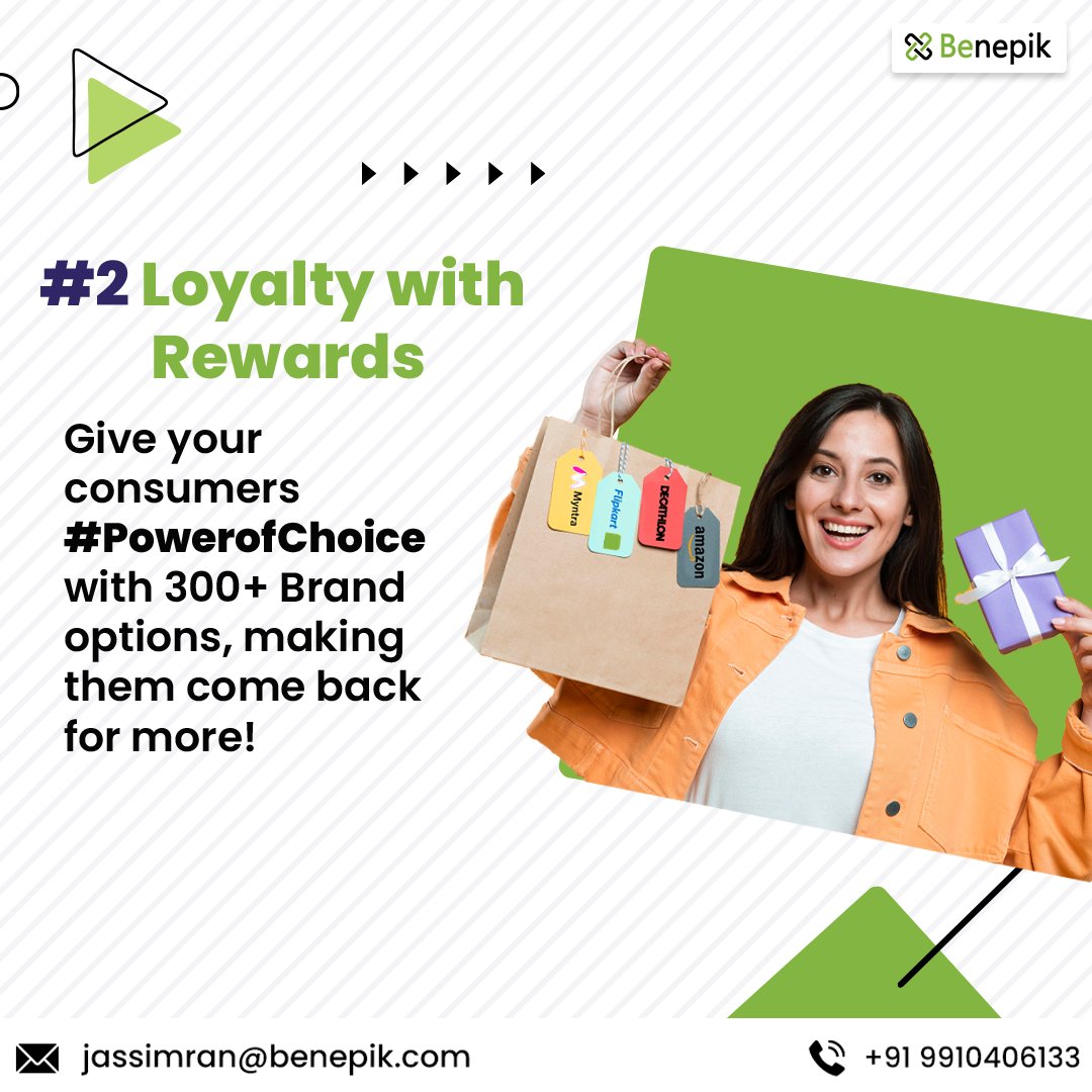BenepikPlus's tweet image. Ready to boost success and build lasting customer connections?
🚀Let Benepik's Cashback Loyalty Program lead the way!

🌐 benepik.com/consumer-loyal…

#RewardsandRecognition #CustomerLoyalty #CashbackProgram #Gamification #PowerofChoice #Benepik
