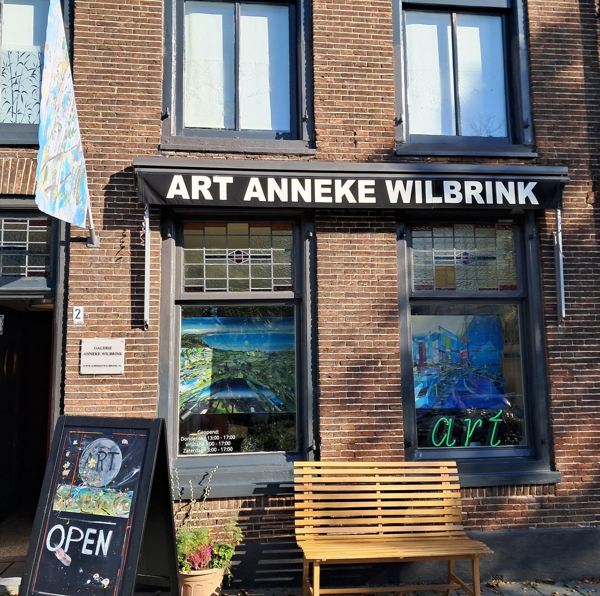 Vanmiddag geopend, welkom!🤗🎨
#expositie #schilderijen #cityzwolle #artworld #studiolife #contemporaryart #exhibition #artlovers #Zwolle #atelier #hedendaagsekunst #annekewilbrink