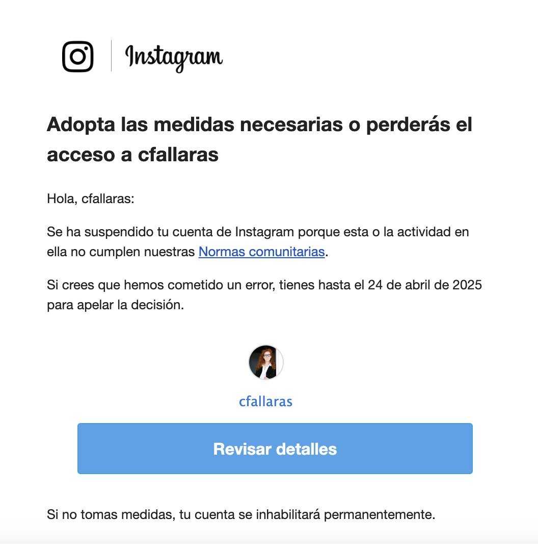 JulianMaciasT's tweet image. Acaban de cerrarle la cuenta a Cristina Fallarás en @instagram. Como ya sabéis la labor que hace desde esa cuenta es de gran utilidad pública. Difundid para recuperarla lo antes posible.
No es la primera vez que se la cierran, el vídeo es de la última vez que lo hicieron.