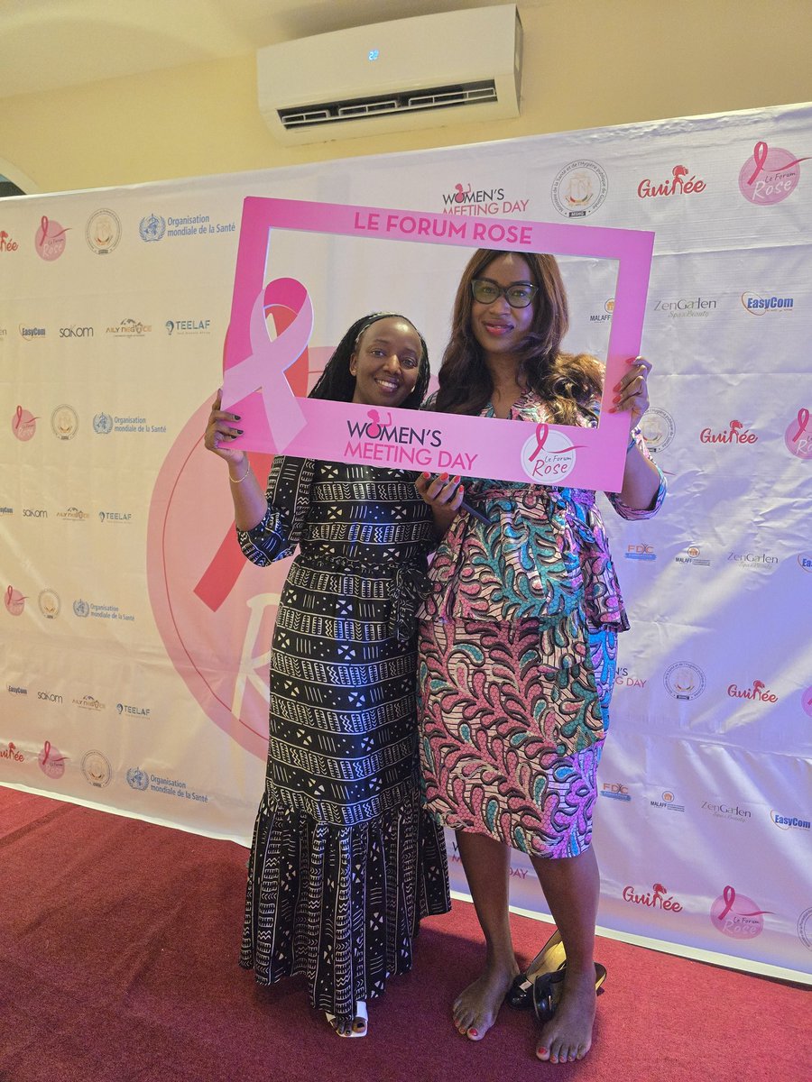 La Fondation Diaka Camara était fière d'être partenaire du Forum Rosele aux côtés de Women’s Meeting Day. Nous unissons nos forces pour sensibiliser et soutenir les femmes dans la lutte contre le cancer du sein. 💪🌸 #OctobreRose #LutteContreLeCancer #FondationDiakaCamara