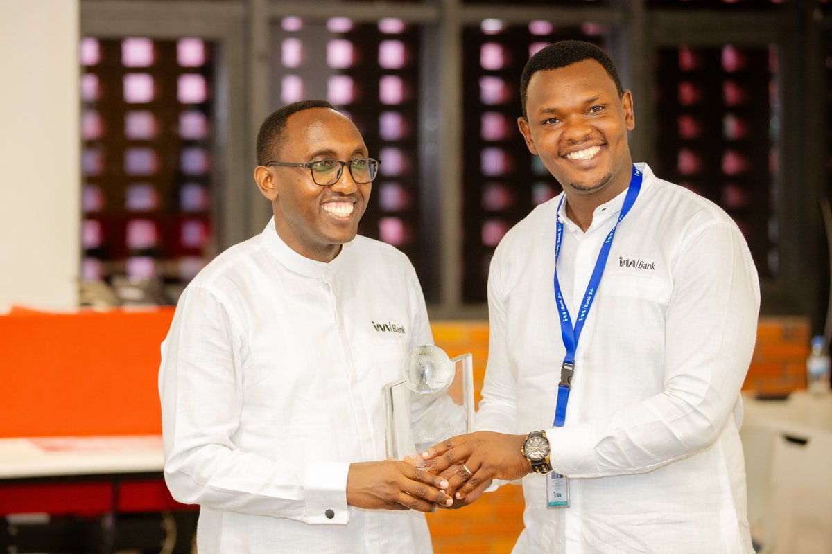 imbankrw's tweet photo. Yesterday, we finished the week on a high as @ceo_imbankrw extended heartfelt gratitude to our business team and all supporting teams for earning us the Best SME Bank in Rwanda 2024 award by @GBAFReview. We are keeping the momentum going because this is exactly where we belong! https://t.co/u4qox8hZOz