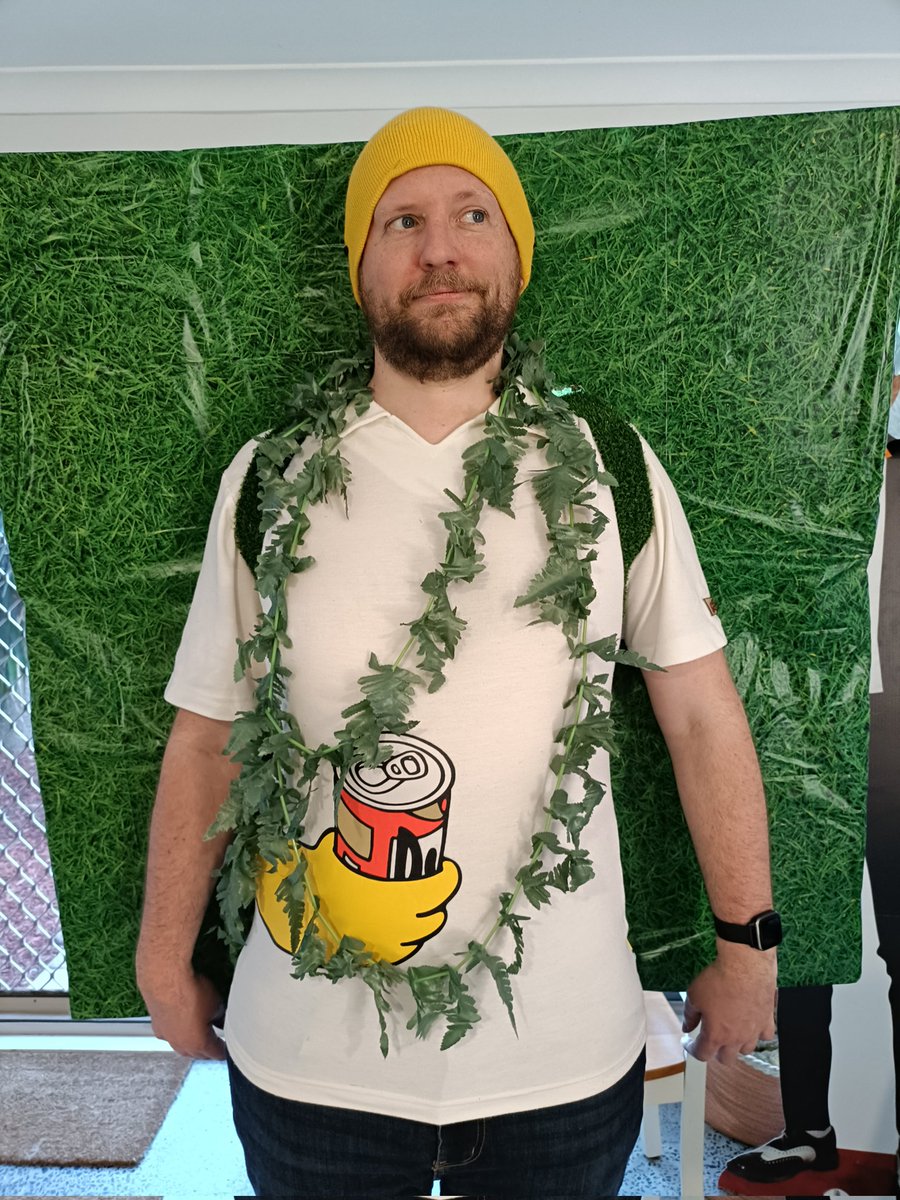 This last minute Halloween costume somehow turned out pretty well