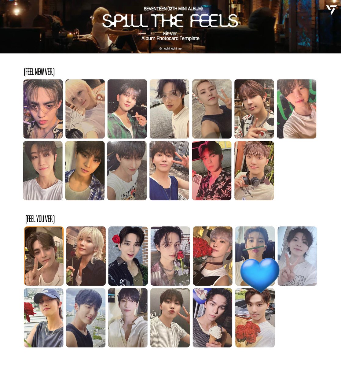 ww6_nu's tweet photo. seventeen セブチ SPILL THE FEELS トレカ 交換　kit

【譲】ホシ ドギョム
【求】ウォヌ（💙）

当方2⇆1での交換
同日発送📮
切実に求めて求めております😢
条件の合う方いらっしゃいましたらお気軽にお声掛けください☺️ https://t.co/mrXMWLeKcK