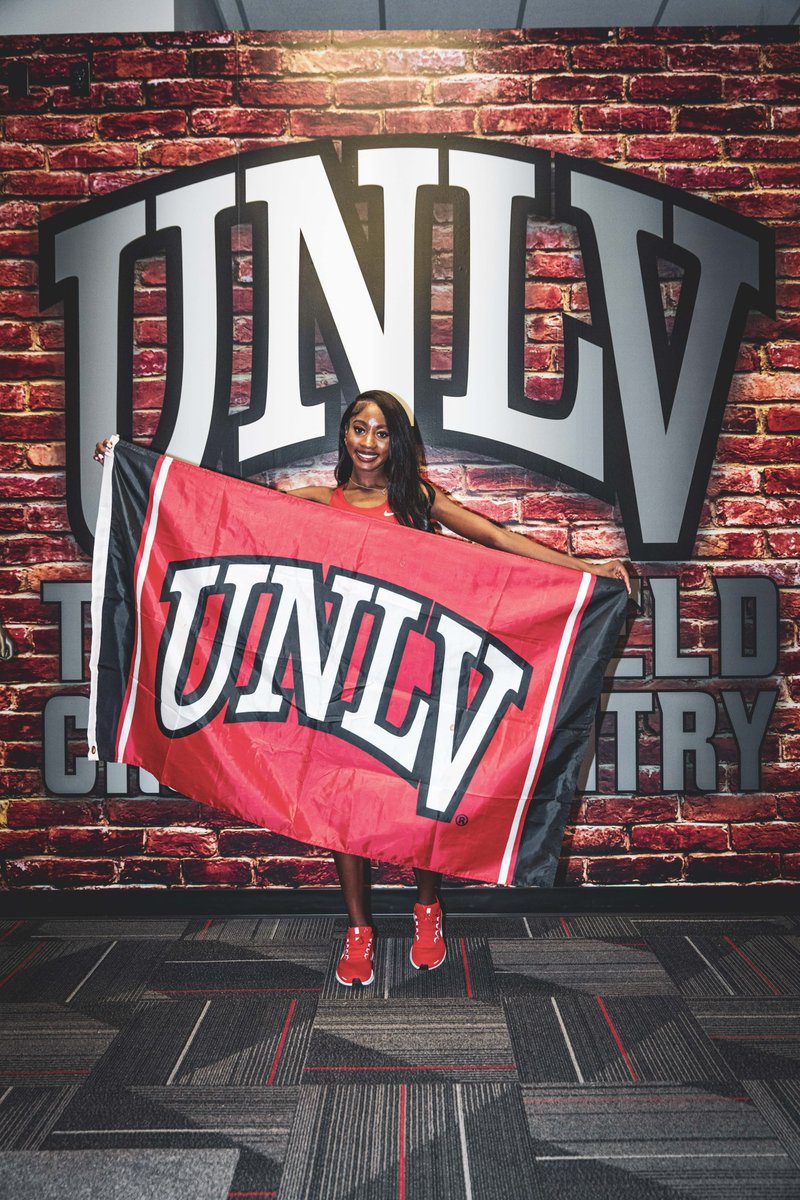 Official Visit UNLV!! Go Rebels ❤️❤️🤍🤍