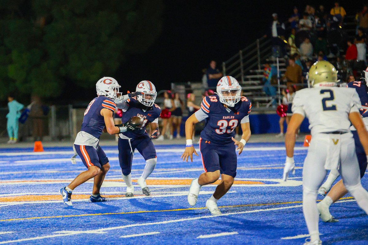 ChaminadeCCP's tweet photo. 🎉The Eagles clinched an incredible win against Notre Dame in a nail-biting overtime showdown. Chaminade showed relentless spirit until the end,  taking the game with a final score of 31-30! GO EAGLES!!🦅🏈 https://t.co/JmAnRCs9oN