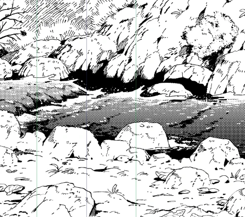 背景描きこみもりもりしんちょく 