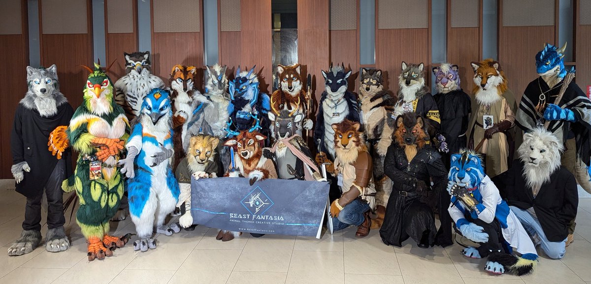 The group picture of <a href="/BeastFantasia/">Beast Fantasia Studio</a> at #Infurnity2024