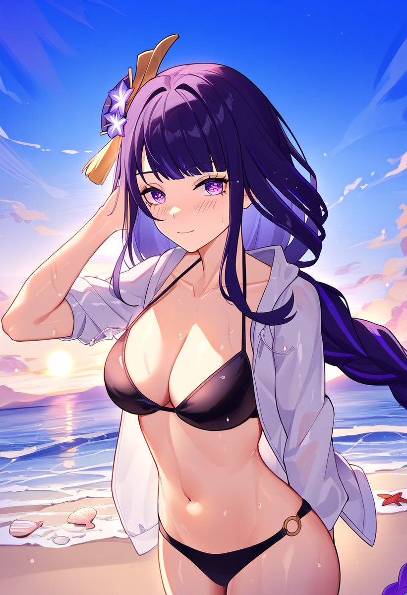 DailyGenshinArt's tweet photo. Ei from Genshin Impact. https://t.co/ba8atGCIkP